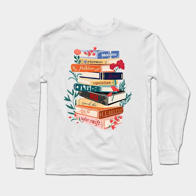 Taylor's Books Long Sleeve T-Shirt by Arch City Tees